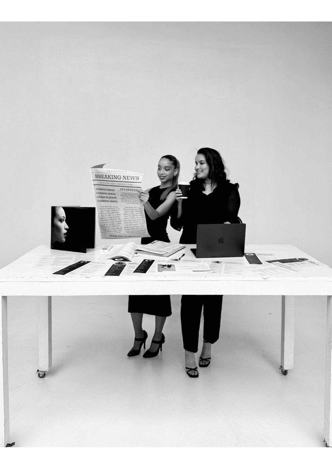 Sterling Search ZA team reviewing candidate profiles